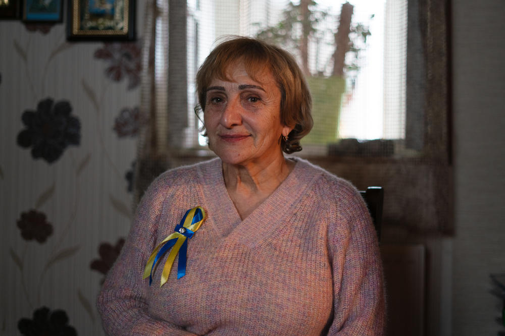 Luda Salia runs a home for the elderly in Khurvaleti, Georgia, near the boundary with South Ossetia.