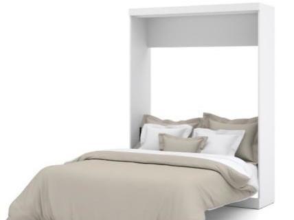 A queen size Bestar wall bed that is part of the recall.