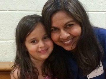 Sunita Kramer says a stranger at a train station changed her life after they saved her daughter.