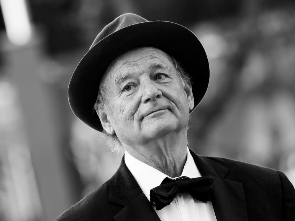Bill Murray walks the red carpet during the 2019 Rome Film Festival.