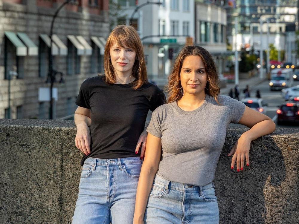 Claire Atkin (left) and Nandini Jammi founded the nonprofit group Check My Ads, which aims to defund disinformation online. Now, they have launched a campaign aimed at Fox News' online empire.