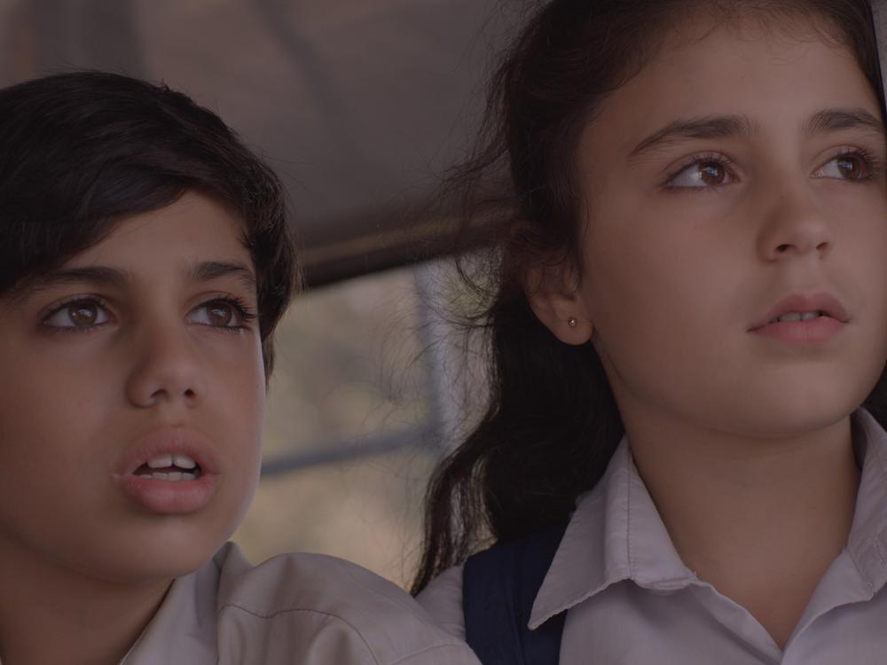 Mohamad Dalli (as Wissam) and Gia Madi (as Joanna) in the film 