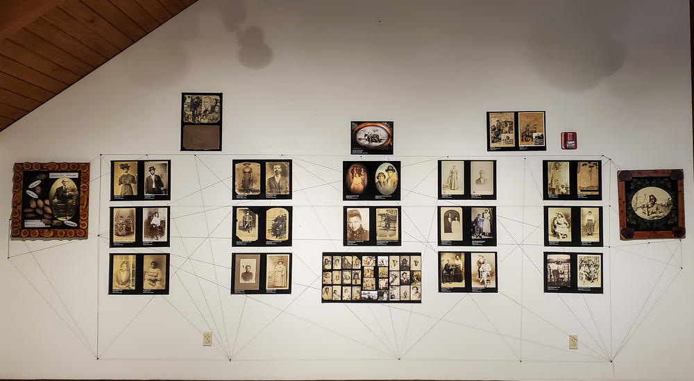<em>Frame of Reference</em>, Fayette Heritage Museum and Archives installation, La Grange, Texas, 2022.