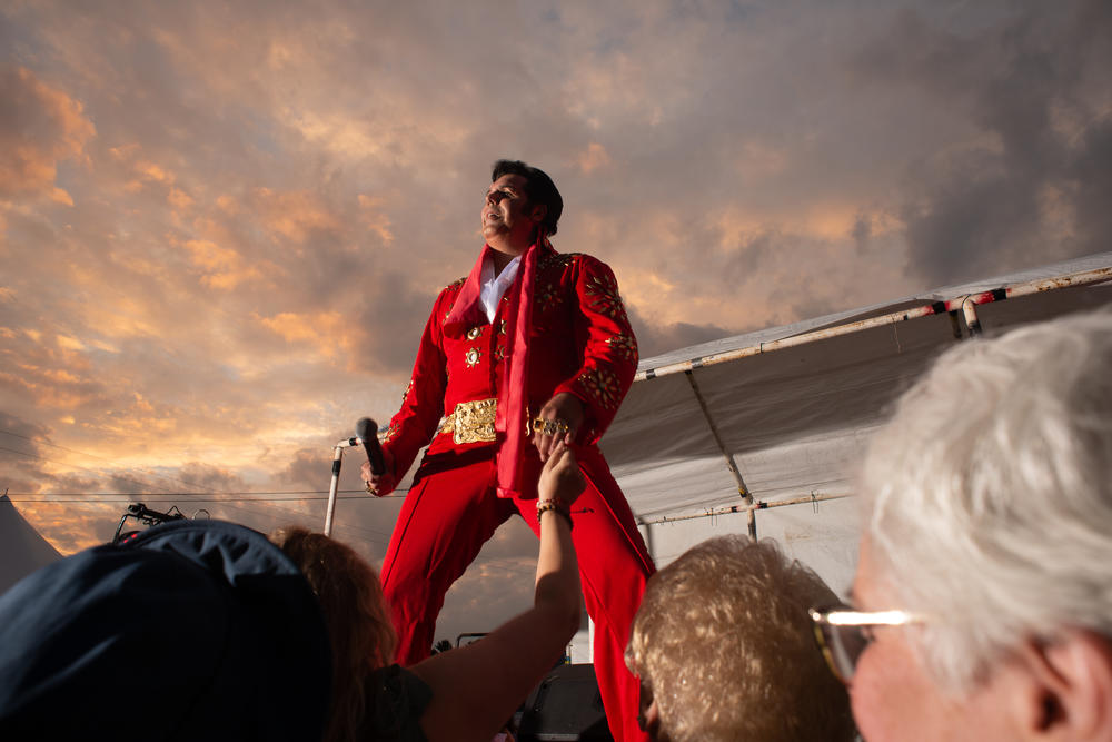 The King still draws a crowd at Michigan Elvisfest, one of largest in