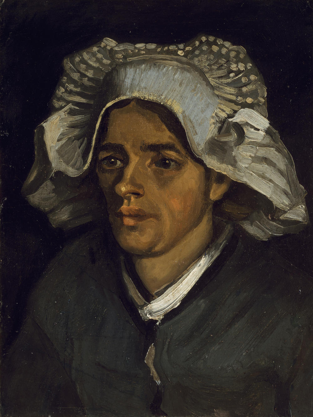 <em></em>Van Gogh's <em>Head of a Peasant Woman </em>is one of three pieces of the artist's work in the National Galleries Collection. With the discovery of the hidden self-portrait, they now have four works in total.