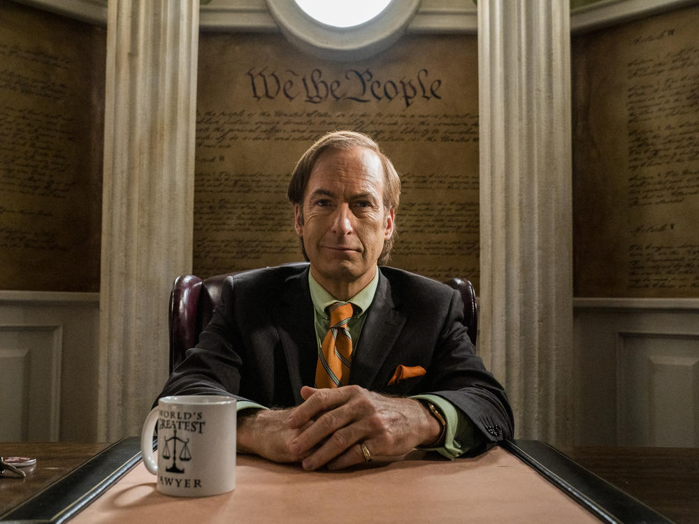Bob Odenkirk plays lawyer Saul Goodman on the <em>Breaking Bad</em> prequel/spin-off, <em>Better Call Saul.</em>