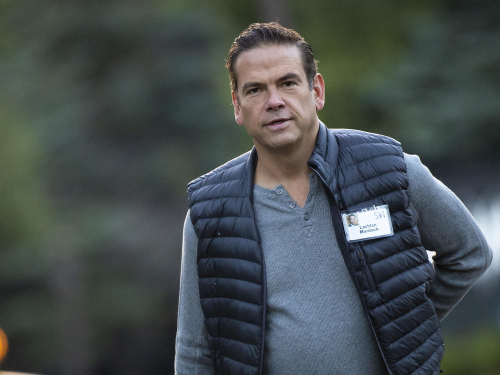 <em></em>Fox Corp. CEO Lachlan Murdoch, shown above in 2019 in Sun Valley, Idaho, is threatening to sue an Australian news site for defamation over a June 29th column about rhetoric on Fox. In the U.S., Fox News is defending itself against two defamation suits, saying 