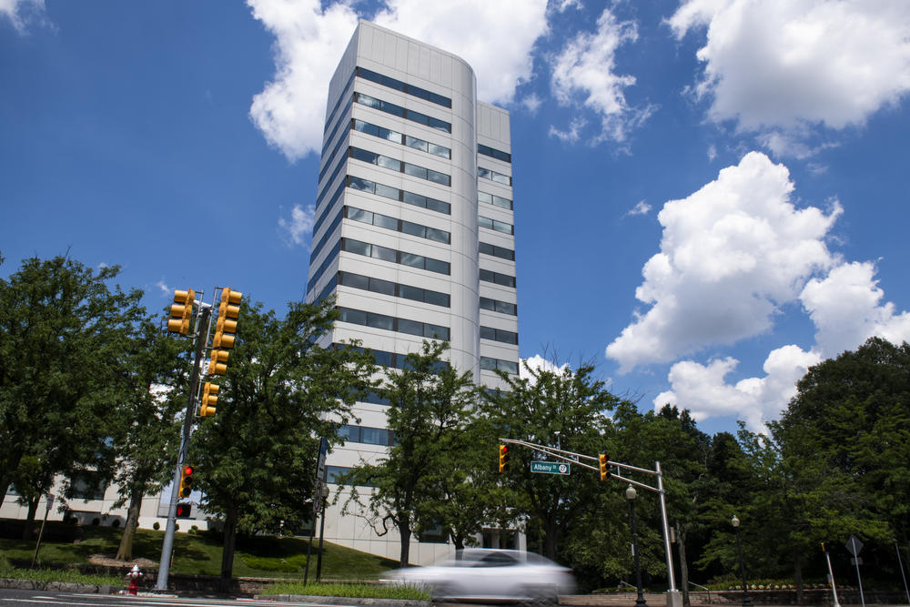 Johnson & Johnson headquarters in New Brunswick, N.J., in 2020.