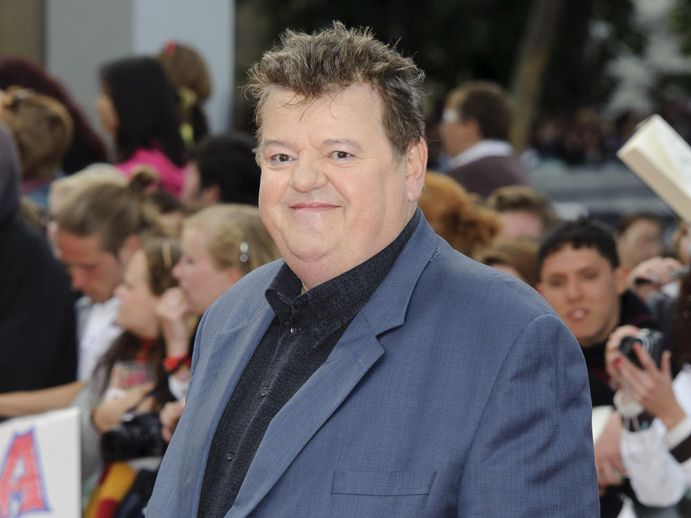 Robbie Coltrane arrives in London for the world premiere of <em>Harry Potter and The Deathly Hallows: Part 2</em> on July 7, 2011. Coltrane, who played Hagrid in the Harry Potter movies, has died at age 72.