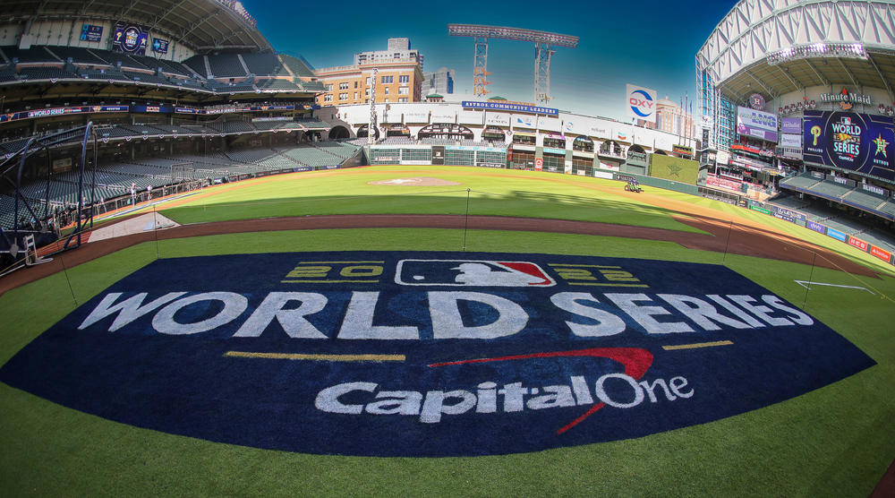 Houston's Minute Maid Park is ready for the World Series which gets underway Friday. The Astros are taking on the Philadelphia Phillies in the best-of-seven series.