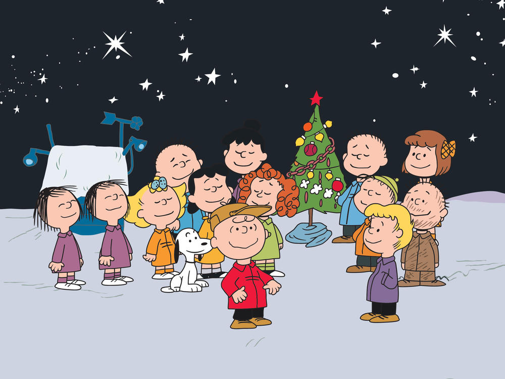 This image released by Peanuts Worldwide shows promotional art for the 1965 animated TV special 