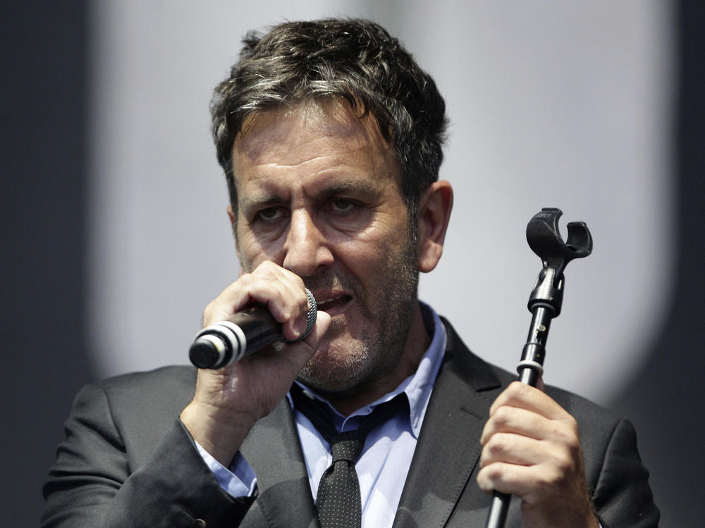 Musician Terry Hall of The Specials performs on the Main Stage, at the Isle of Wight Festival in Seaclose Park, Newport, Isle of Wight, England, on June 14, 2014.