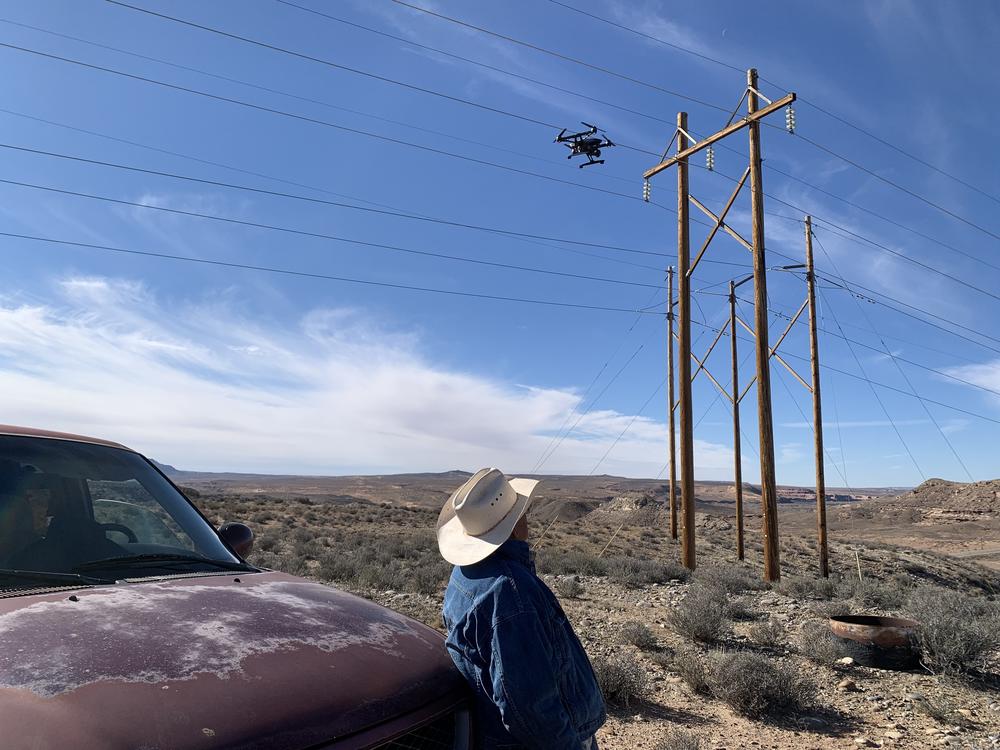 The Yanito brothers use drones to monitor the cattle they raise.