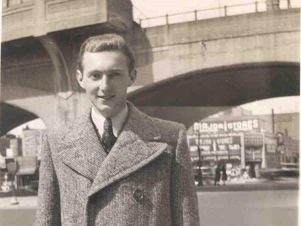 Walter Arlen in Chicago, pictured circa 1942.