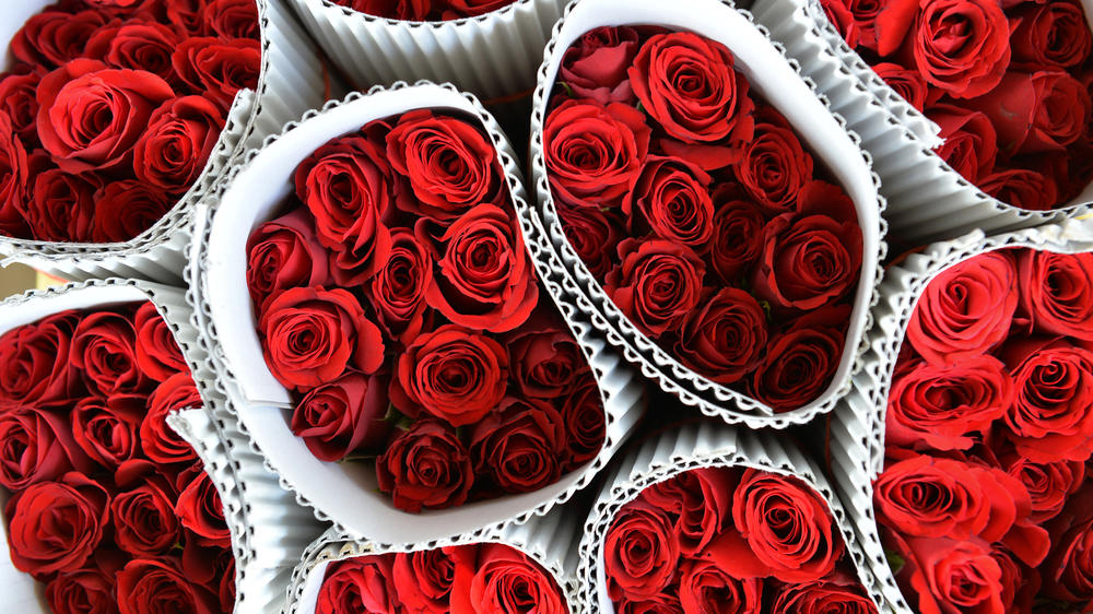 Rose prices are up all over the world this year as costs have risen for airfare, fuel, labor, fertilizer and other components. Demand hasn't changed, though, people want their red roses for Valentine's Day.