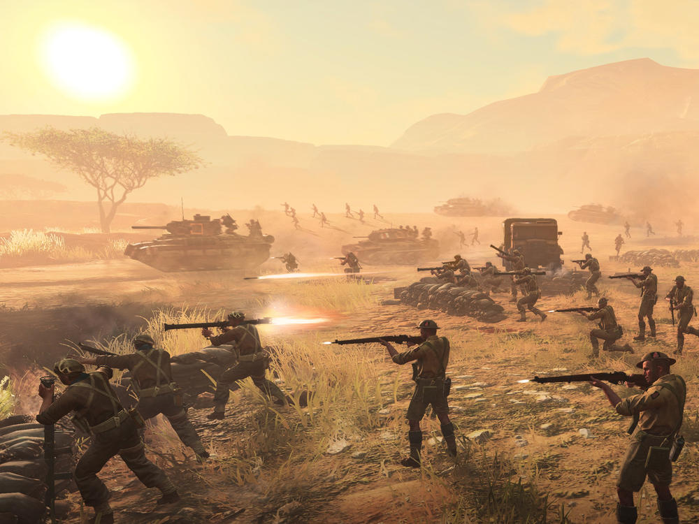 Guide infantry, tanks, and other military units in <em>Company of Heroes 3.</em>