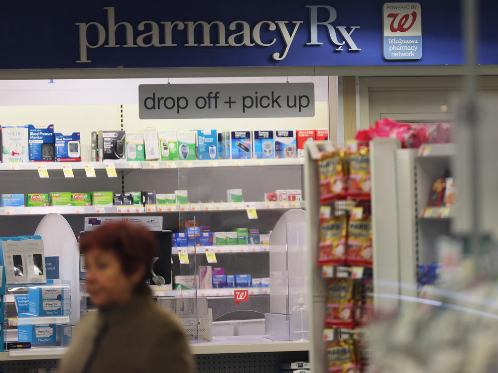 A Walgreens pharmacy is pictured on Jan. 5 in New York City. Walgreens says it won't sell mifepristone in states where Republican attorneys general threatened legal action.