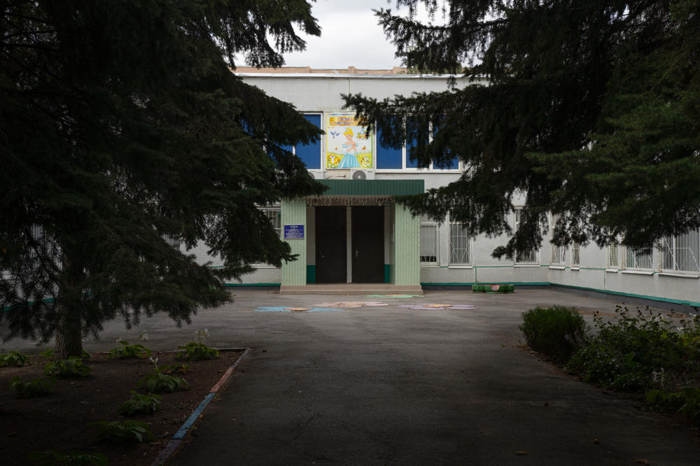 A school in Kharkiv, Ukraine, nicknamed Zolushka, which means Cinderella.