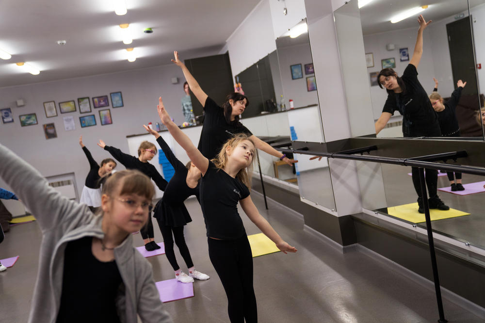 Dancing and singing lessons in Kharkiv have resumed in person for Sofiia.
