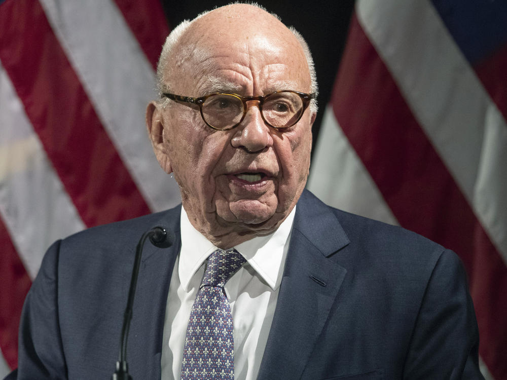 Rupert Murdoch introduces then-Secretary of State Mike Pompeo during the Herman Kahn Award Gala on Oct. 30, 2019, in New York. Attorneys defending Fox in a defamation case related to false claims about the 2020 election withheld critical information about the role company founder Murdoch played at Fox News, a revelation that angered the judge when it came up at a hearing Tuesday, April 11, 2023.