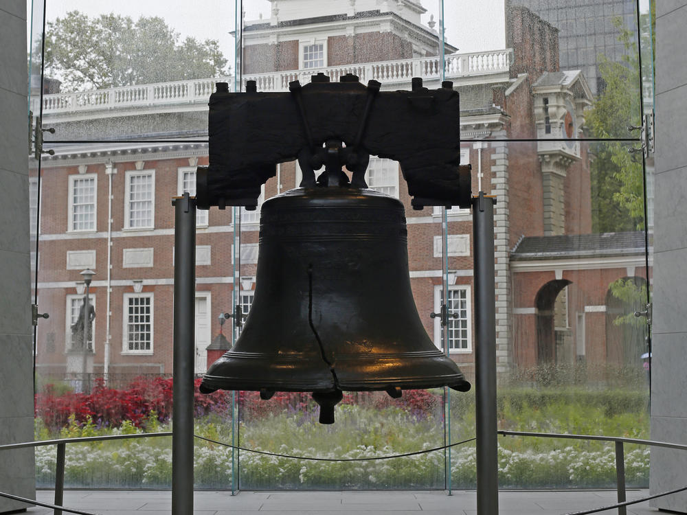 The Liberty Bell near Independence Hall in Philadelphia, on Aug. 28, 2013. The National Park Service is disconnecting from a citywide steam-loop to heat buildings and installing gas-fired boilers instead.