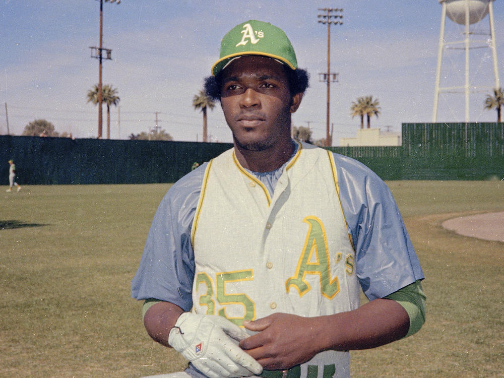 Vida Blue who won 3 World Series in a row with the Oakland