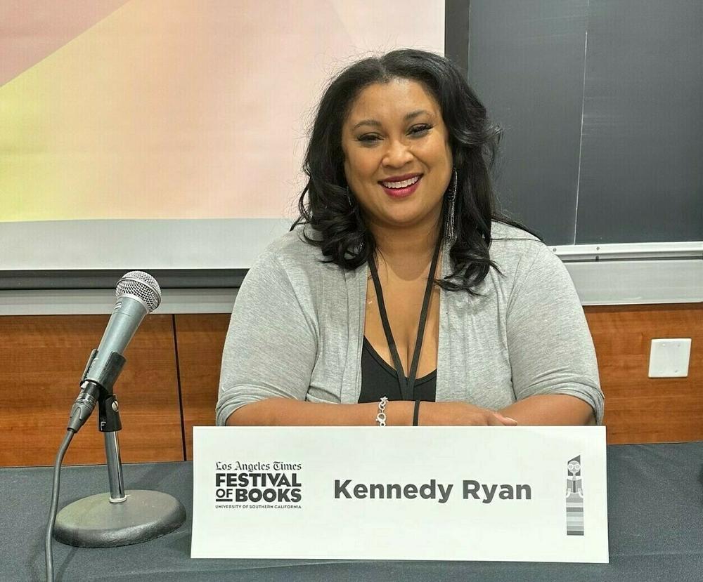 Kennedy Ryan at the 2023 Los Angeles Times Festival of Books.