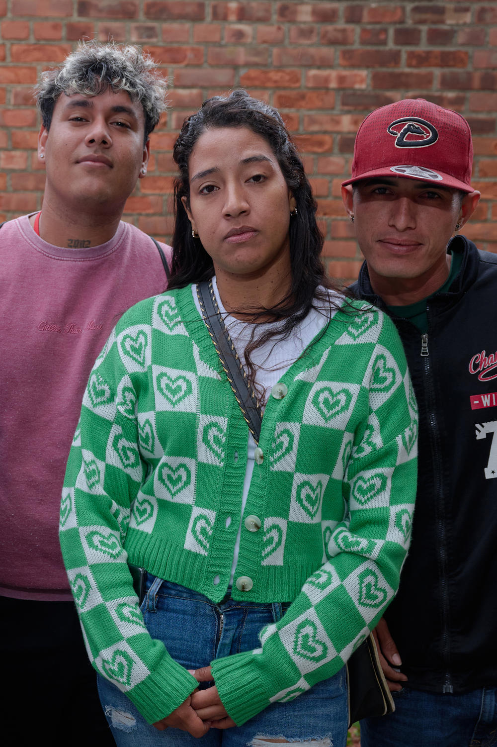 Darlín, Carlos, and Jose became friends when they were bused to Albany, N.Y. They say they just want to be settled and to work, hoping to open a restaurant in town someday.