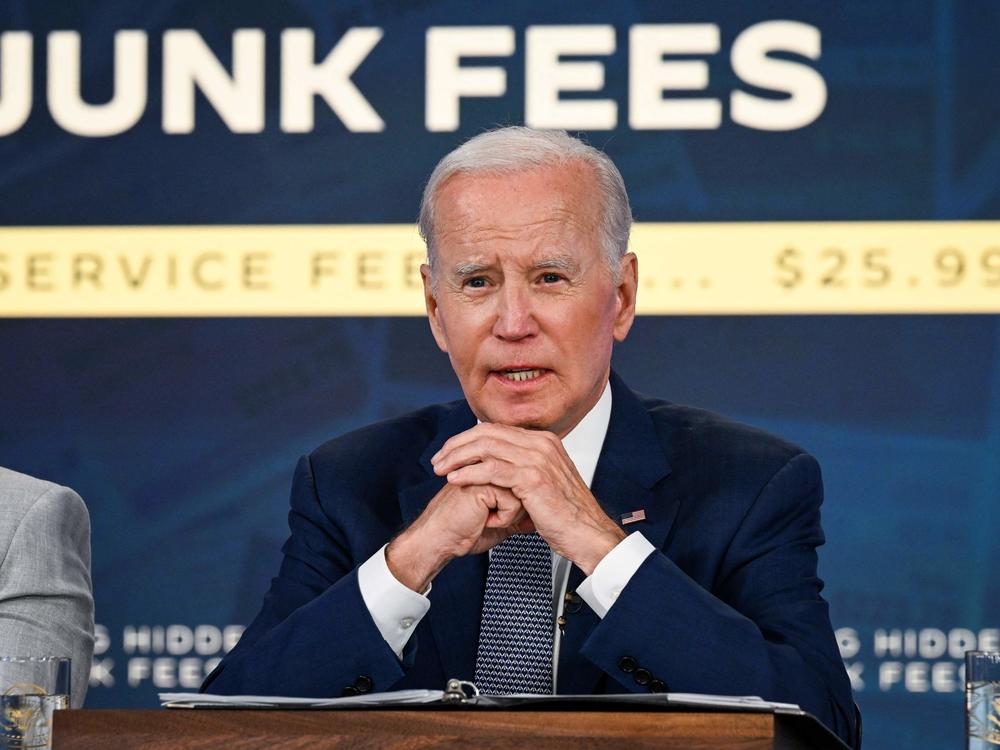 President Biden speaks about new measures to disclose hidden service fees alongside executives from companies that are vowing the end the practice.