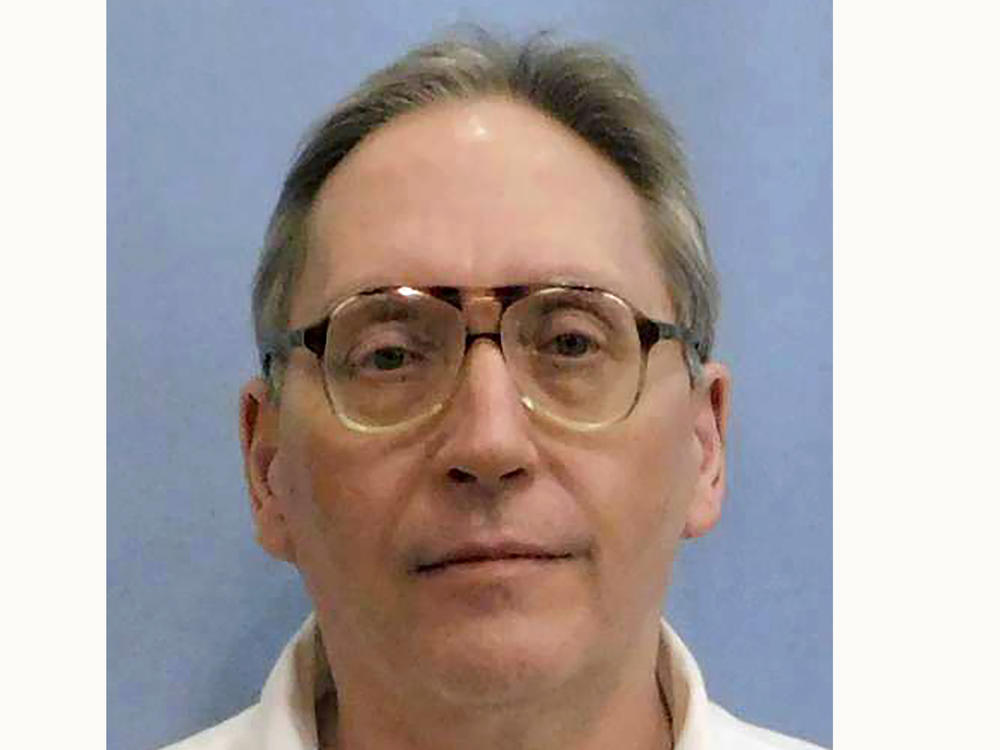 This undated photo provided by the Alabama Department of Corrections shows James Barber. A federal appeals court on Wednesday, July 19, 2023, refused to stop Barber's upcoming execution in Alabama, rejecting his argument that the state has a history of botched lethal injections.