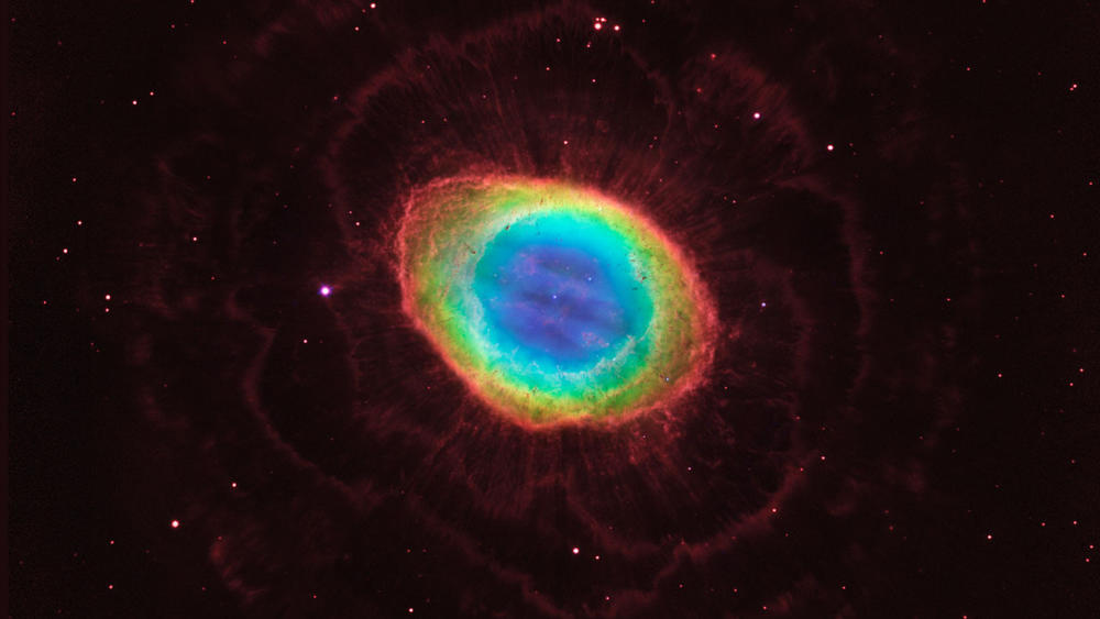 The Ring Nebula is seen in a 2013 image captured by NASA's Hubble Space Telescope. A new image has shown even more complexity within the famous nebula.