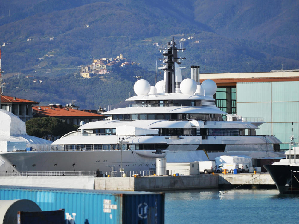 The Scheherazade, a 460-foot superyacht, has been held in Italy since May 2022 in response to Russia's invasion of Ukraine. It is believed to have ties to Russian President Vladimir Putin.