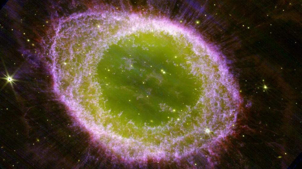 The famous Ring Nebula is seen in brilliant new clarity, thanks to a new James Webb Space Telescope image released by researchers in the JWST Ring Nebula Imaging Project. The image was processed by Roger Wesson, according to Western University in Ontario.