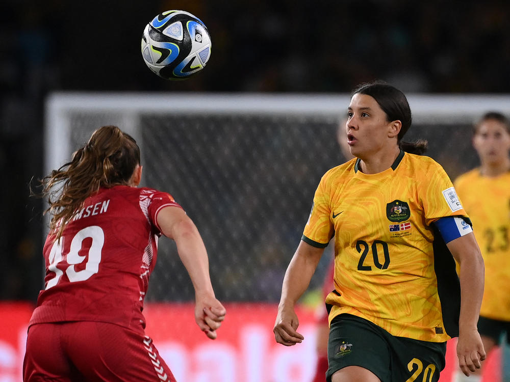 Sam Kerr (right) has rejoined an Australia squad that has played very well without her, their captain and star striker. France will be a formidable opponent for the Aussie squad.