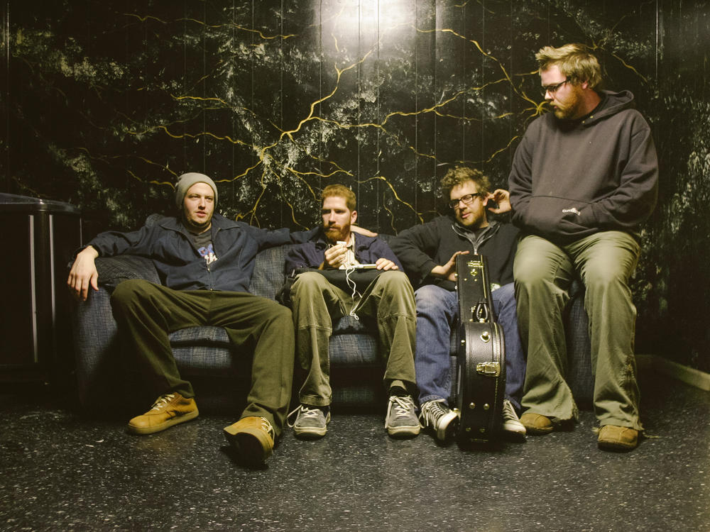 Before (left to right) Justin Vernon, Joe Westerlund, Phil Cook and Brad Cook started Bon Iver and Megafaun, they made music together as DeYarmond Edison.