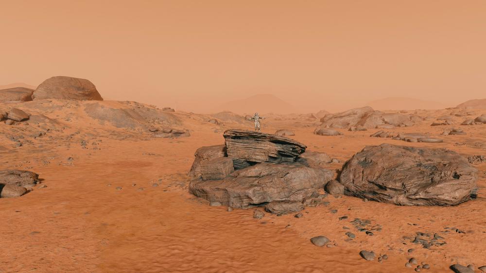 A Starfield sightseeing tour in three parts. Part one: red planet.