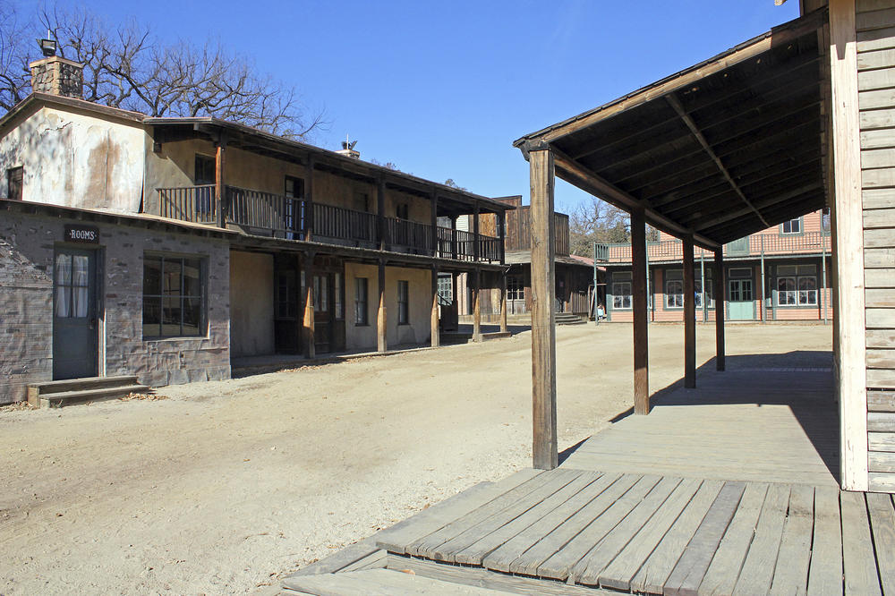 This 2015 photo shows Paramount Ranch before the Woolsey Fire.