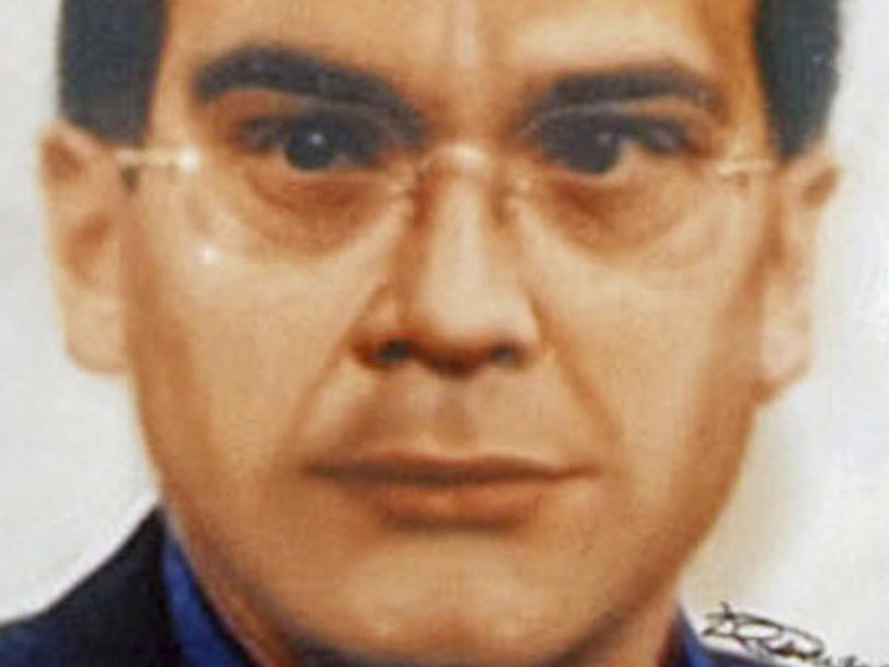 FILE - This photo reproduction of a computer-generated image released by Italian Police of  Matteo Messina Denaro is displayed at the Palermo police headquarters, Italy, Thursday, April 6, 2007.