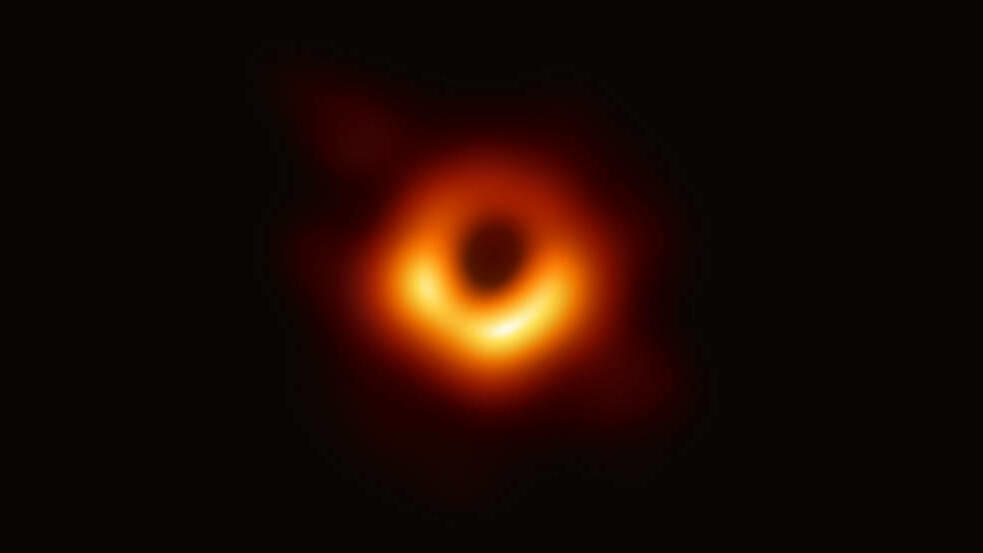 The Event Horizon Telescope revealed the first direct visual evidence of the supermassive black hole in the center of Messier 87 and its shadow.