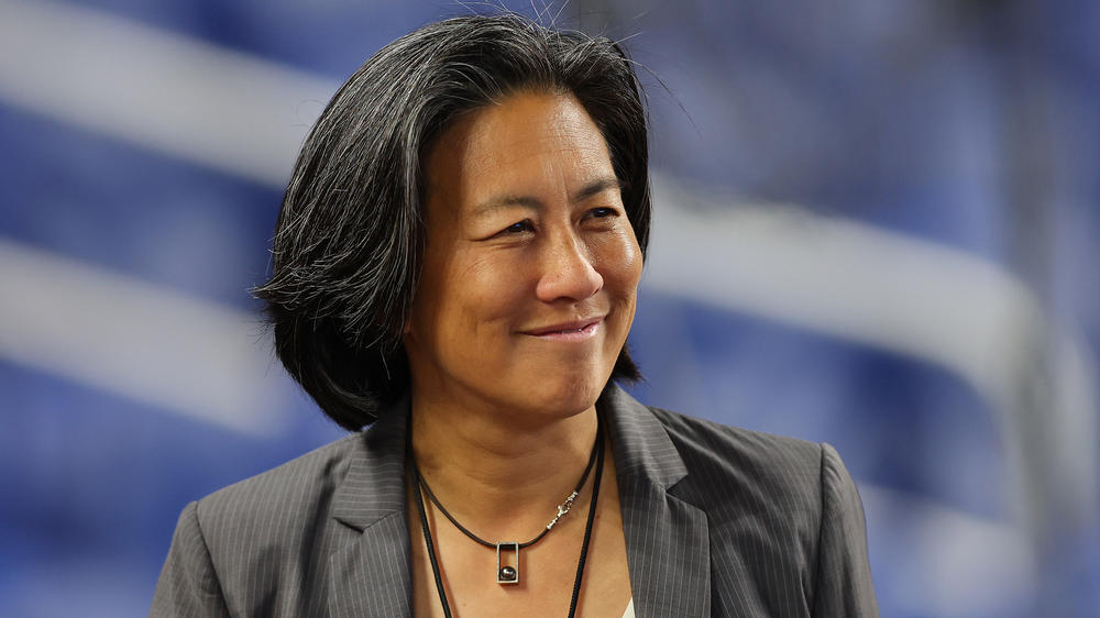 The Miami Marlins' Kim Ng is the first female general manager in MLB history to lead her team to the playoffs.