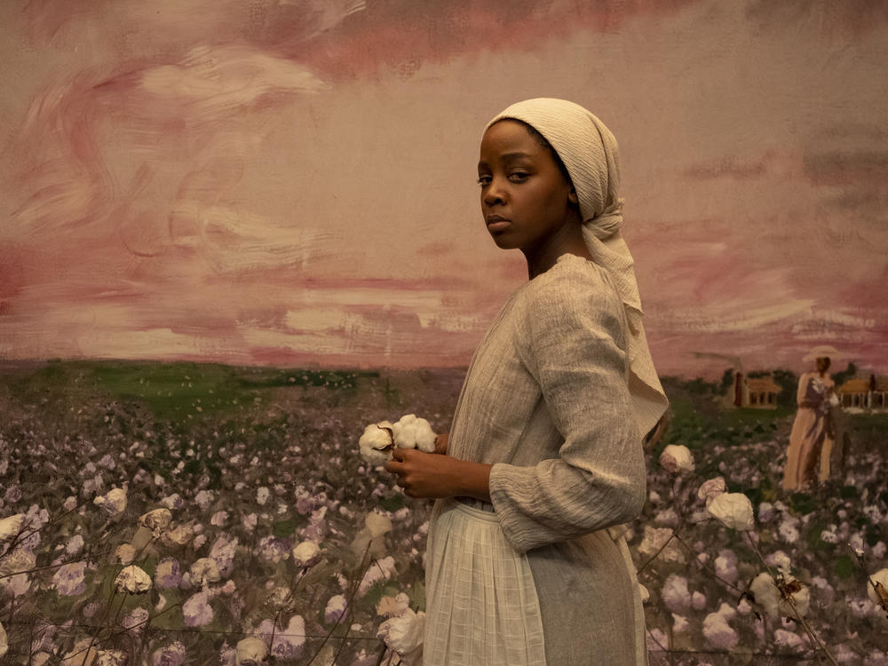 Thuso Mbedu as Cora Randall in <em>The Underground Railroad.</em>