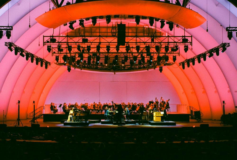 A synth ensemble featuring Four Tet, Floating Points and the LA Philharmonic joins Shabaka Hutchings at the Hollywood Bowl.