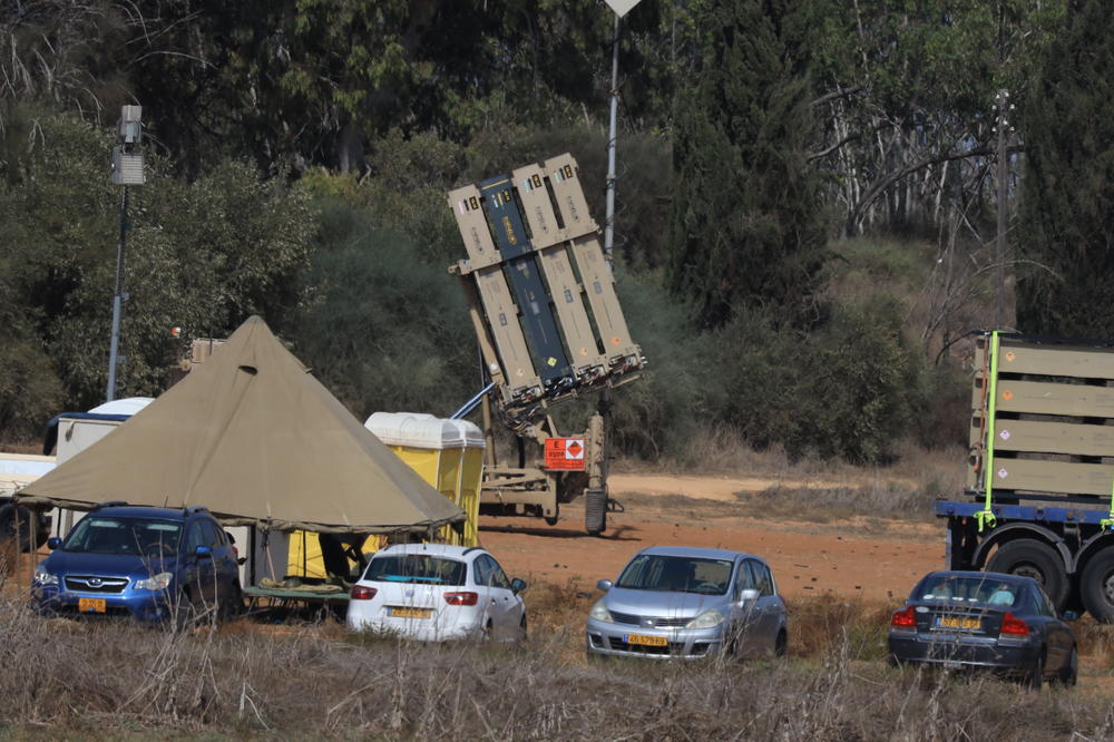 The Iron Dome missile launchers are mobile and can be moved into positions around Israel.