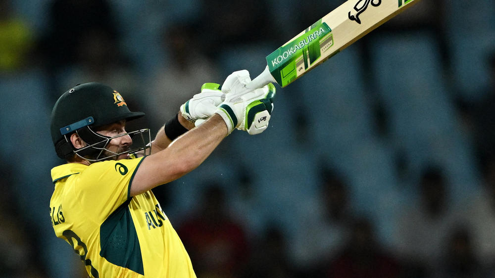 Australia's Josh Inglis plays a shot during the 2023 ICC Men's Cricket World Cup one-day international match between Australia and Sri Lanka in Lucknow, India, on Monday. The sport is coming to the 2028 Olympics.