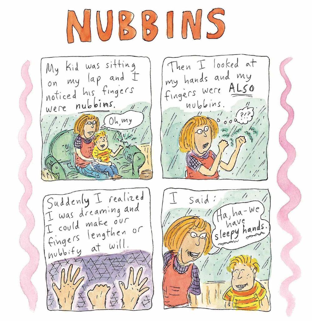 A page from Roz Chast's new book <em>I Must Be Dreaming. </em>