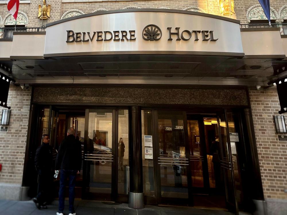 The Belvedere Hotel.