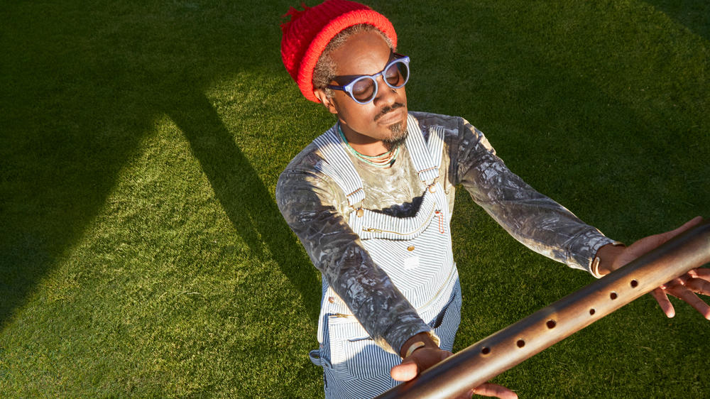 Hip-hop legend André 3000 plays the flute on <em>New Blue Sun, </em>his first album in 17 years.