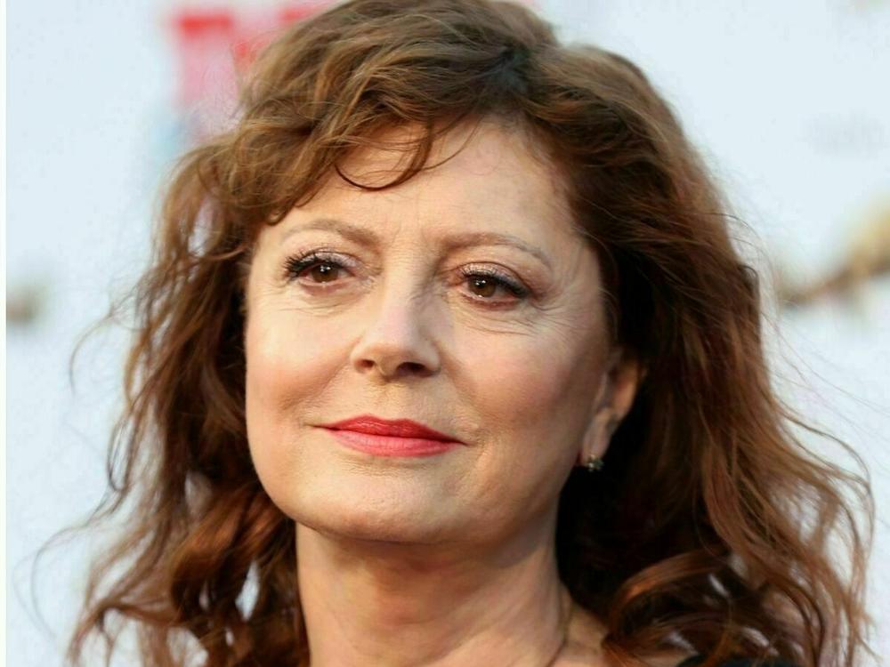 Melissa Barrera, left, and Susan Sarandon are among the artists who have faced consequences for their comments regarding Israel's bombardment of Gaza.
