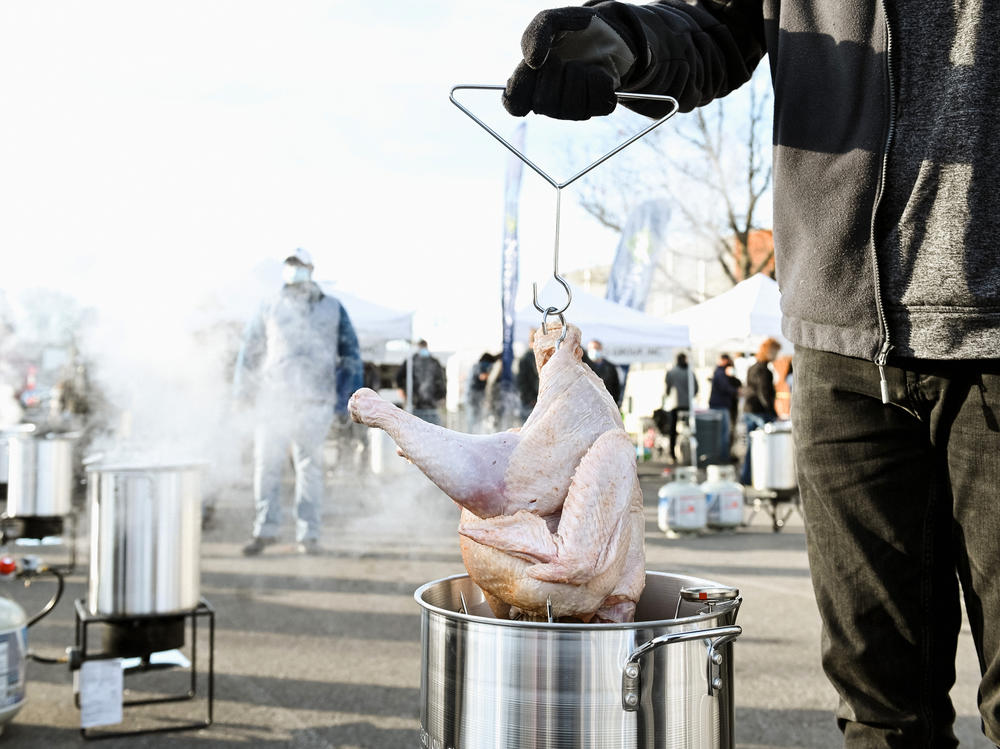 Deep-frying a turkey has become popular in recent decades — but the Consumer Product Safety Commission is reminding people of the risks of the technique, and how to safely fry a bird for Thanksgiving.