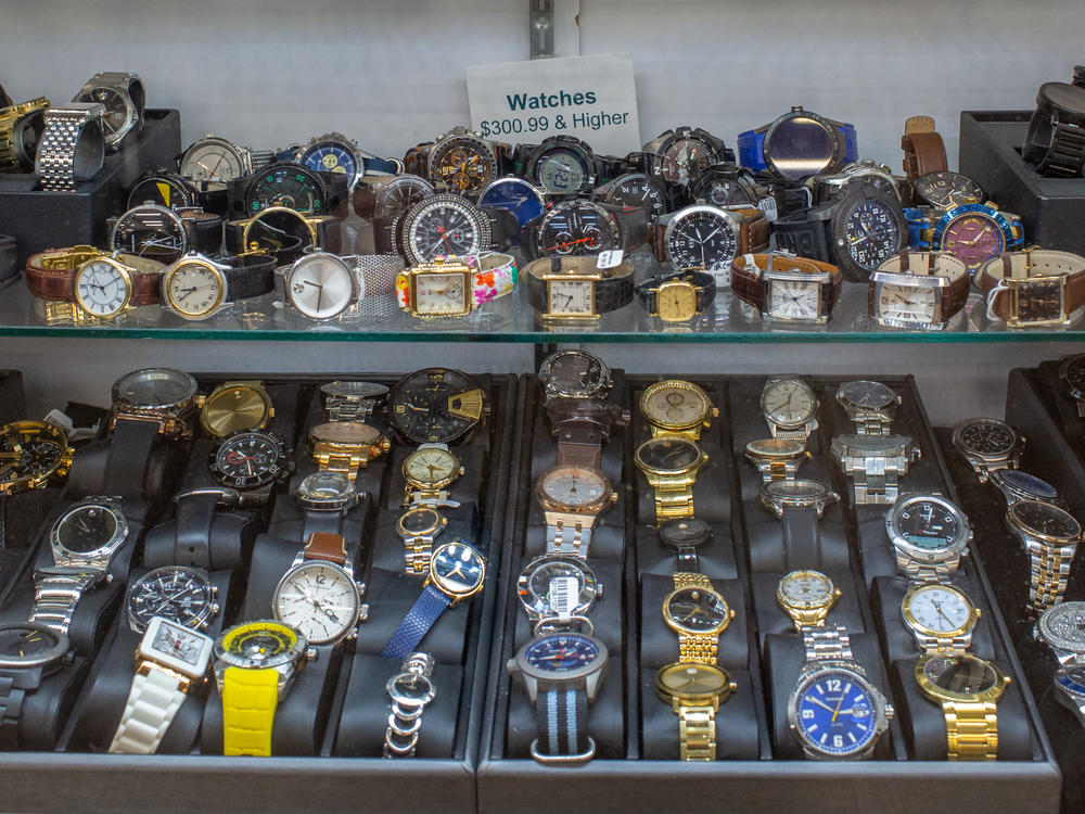 If it's a Rolex you're after, you're in luck. There are almost always a few available at Unclaimed Baggage. In fact, the most expensive item ever sold here was a platinum Rolex that was appraised for $64,000 and sold for $32,000 in 2014.